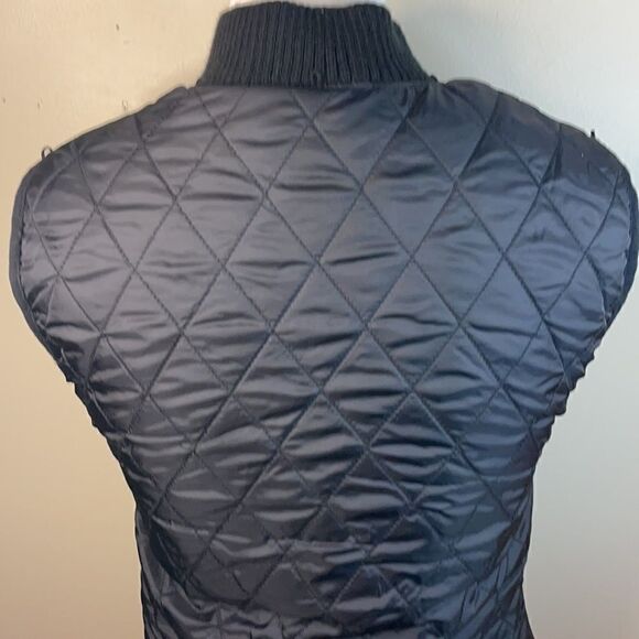 Alpha Industries The N-3B “SLY” Black Faux Fur Lined Quilted Vest (Size: Small) - Picture 15 of 16